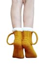 Beer Mug Socks, Funny Knitted Beer Mug Socks, Mug Beer Socks,October Fest Gag Gift,Lovers Beer Socks