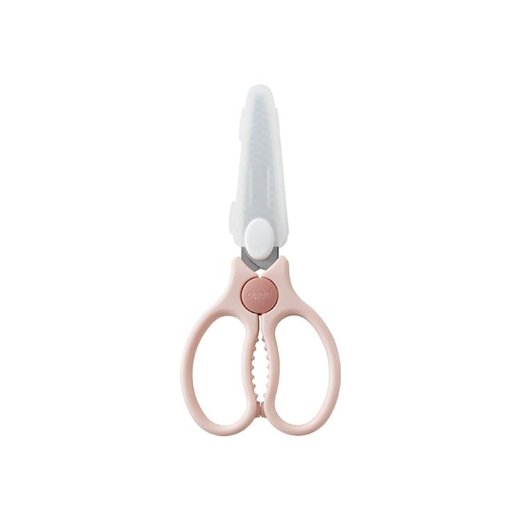 Image of Simba Premium Portable Safety Food Scissors (Pink)