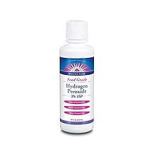 Heritage Store Heritage Store Hydrogen Peroxide 3%, Liquid, Fragrance Free btl-plastic 16oz, 16 Fluid Ounce