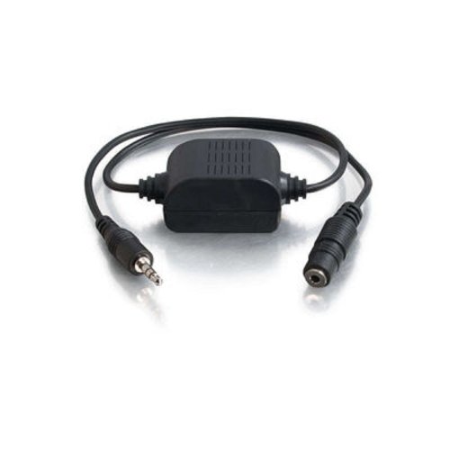 Transformateur d'isolement audio stéréo 3.5 mm rallonge câbles C2G