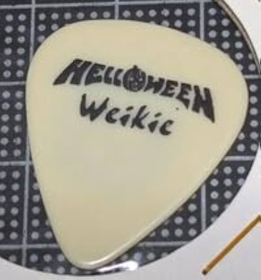 Helloween マイケル・ヴァイカート 2018 日本公演 ギターピック Helloween マイケル・ヴァイカート 2018 日本公演 ギターピック