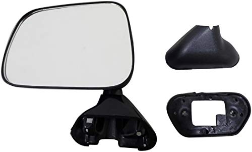 Dorman 955-214 Driver Side Manual Door Mirror - Folding Compatible with Select Toyota Models, Black - Image 3