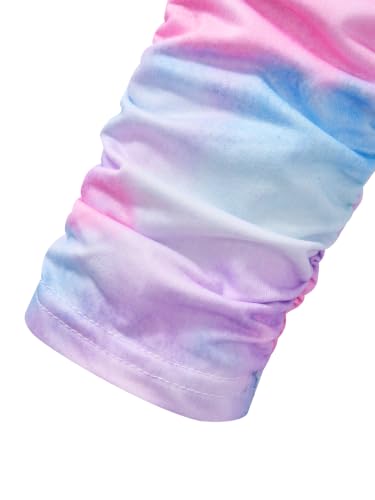 Image of Little Girls Clothes Sets - Cute Sweatshirts Top Shirt & Leggings 2 Piece Kids Fall Winter Outfits Toddler Clothing