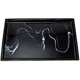 OFFIGAM 樹脂製バスルーム収納トレイ 強耐摩耗プレート 化粧台用整理トレー バス 洗面必需品収納 バルコニー 洗面台対応