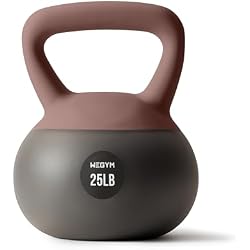 WeGym Soft Kettlebells with Cushioned Impact-Resistant Base and Anti-Slip, Wide-Grip Handle for Home Workouts, Weightlifting, and Full Body Strength Training