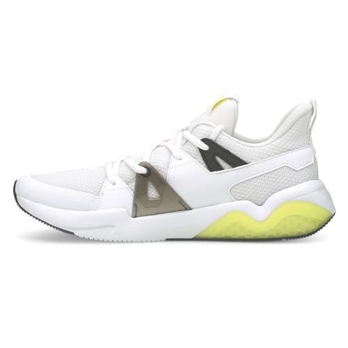 Puma Men's Cell Fraction Running Shoe, White-Yellow Glow, 124