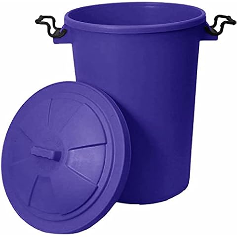 JMS 50L Heavy Duty Plastic Dustbin Cover