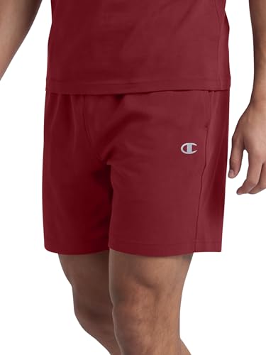 Image of Champion Men's 7 inch Sport Knit Shorts, Slim Fit, Lightweight