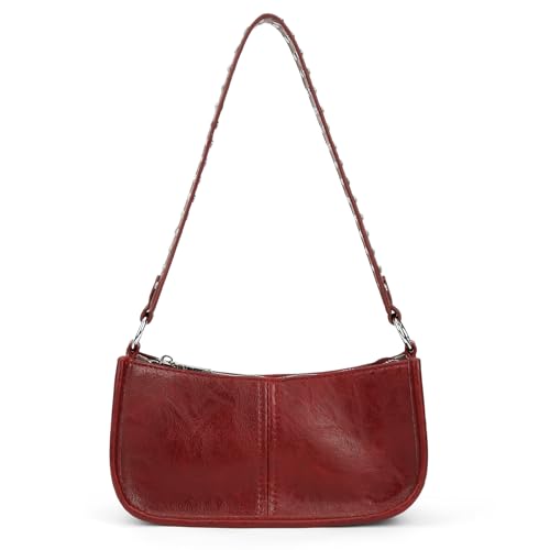 Small Shoulder Bag Y2K Purse for Women Trendy Crossbody Handbag Clutch Purse Classic Retro Satchel Bag2