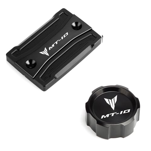Cubierta de depósito de fluido maestro para MT-10: elegancia y resistencia en negro