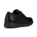 Geox Męskie U SPHERICA EC11 Oxford, czarne, 41 EU, czarny, 41 EU