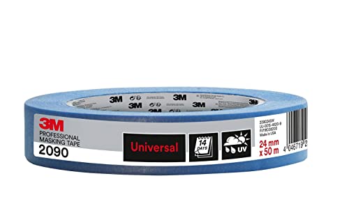 Cinta Americana Azul Resistente Al Agua Marca 3M Pro