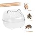 SUPVOX Hamster Bathing Tub Dustproof Small PET Bath Container Sand for Hamster Bathing and Grooming
