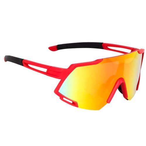Image of Sports Sunglasses for Men & Women | UV400 Protective Shield Lens | Lightweight Cycling Glasses for Running, Cricket, Bike Riding, Driving, Baseball, Fishing & Outdoor Sports