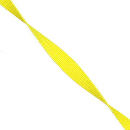 image for Mandala Crafts 10mm 50 Yds Roll of Yellow Elastic Bands for Sewing - 3