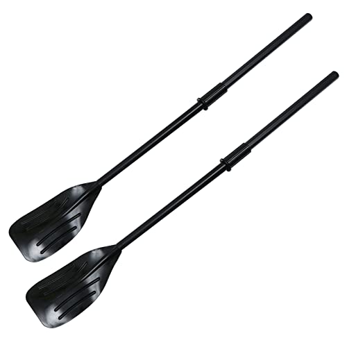 Outanaya 2Pcs Detachable Kayak Oars Portable Lightweight Boat Paddles for Canoes and Kayaks Easy to Replace Comfortable Grip for Water Activities