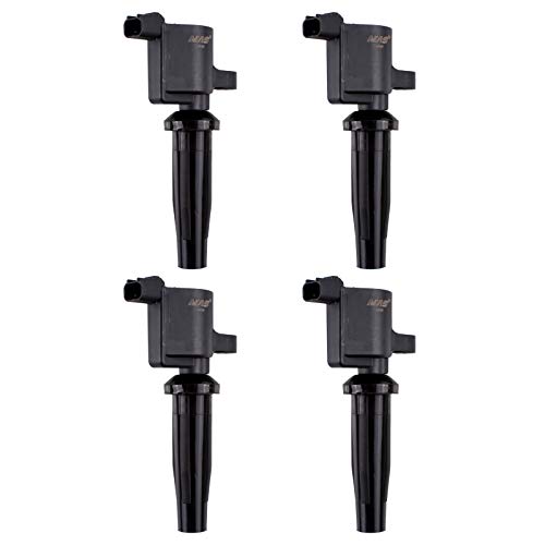 MAS Set of 4 Ignition Coil Pack Compatible with Ford Mzda Mercury Escape Focus Tribute Mariner 2.0L 2.3L DOHC Replacement for FD505 DG501 DG504 DG541 DG507