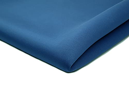 Scuba Espuma Buceador, tejido grueso y ligero, neopreno 50 x 150 cm (Cobalto)