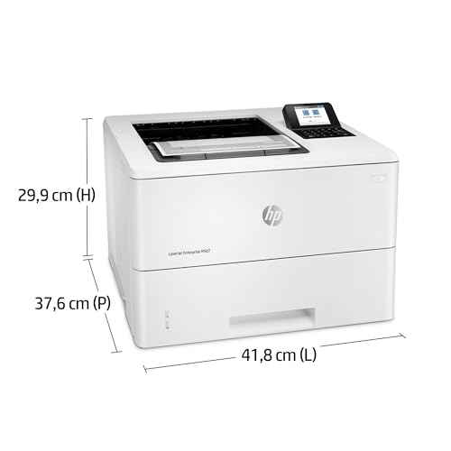 HP LaserJet Enterprise M507dn 1PV87A Imprimante monochrome recto verso jusqu'à 43 ppm USB 2.0 + Gigabit Ethernet - vue 4