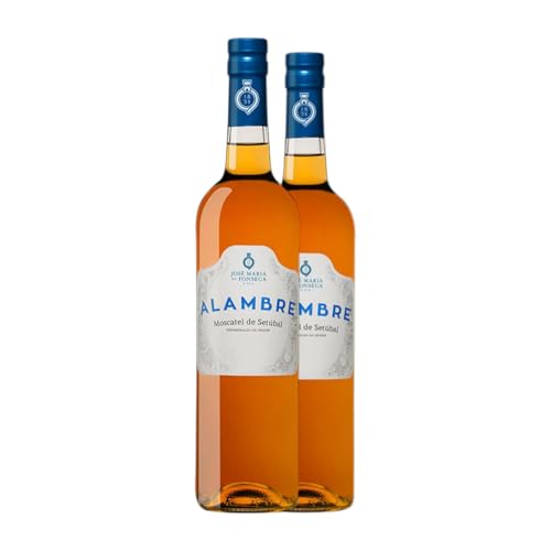 José María da Fonseca Alambre Moscatel Setúbal 5 Años 75 cl Vino dulce (Caja de 2 Botellas de 75 cl)