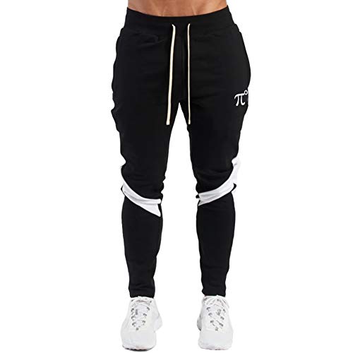 PIDOGYM Men's Track Pants,Slim Fit Athletic Sweatpants Joggers Trousers with Zipper Pockets2
