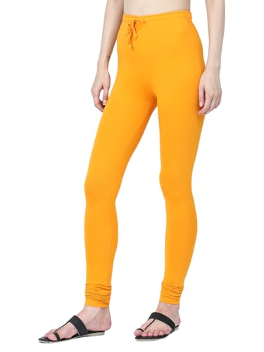 Image of Robinbosky Cotton Churidhar Leggings for Women - Stylish, Stretchable & Flattering Fit for All-Day Comfort