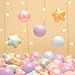 TRENDPLAY Star Ball Pit Balls 200 for Toddlers - Purple Ball Pit Ball Shapes for Boys Girls Fun, Birthday Party, Christmas Decoration, Pearl Mermaid Colors