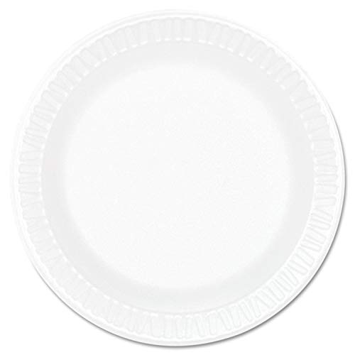 Dart 6PWCR 6 in White Unlaminated Foam Plate (Case of 1000) Dart 6PWCR 6 in White Unlaminated Foam Plate (Case of 1000)