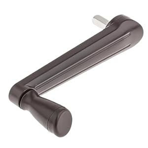 Flkiglm Markisenkurbel - Dunkelbraun Metall