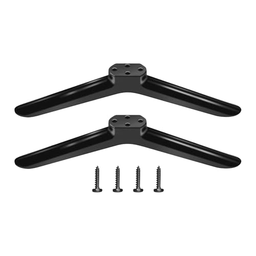 1 Pair TV Feet Replacement, for TCL Most 24in/32in/40in/49in/50in, Easy to Install Replacement Legs, Universal TV Stand Base Replacement, with Included Screws, for LCD LED Flat Screen TVs