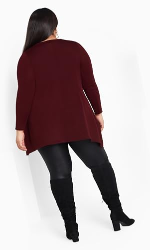 EVANS Women's Plus Size Jumper-Johana2