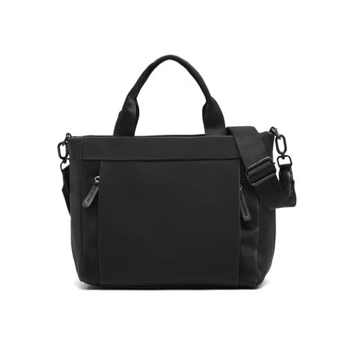 MISAKO Danelin bolso tote mediano en nylon con asa bandolera