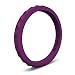 Enso Womens Stackable Silicone Rings Plum. Size: 7