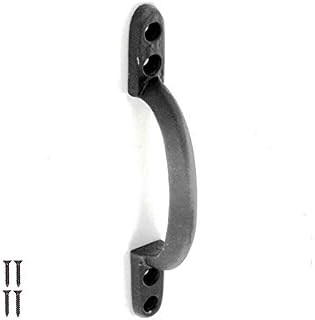 Black Cast Iron Door Pull Handle