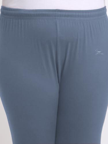 Image of Soft Cotton Ankle Lenght Solid Regular and Plus 35 Colours Leggings for Womens and Girls (Sizes :- M to 6XL)