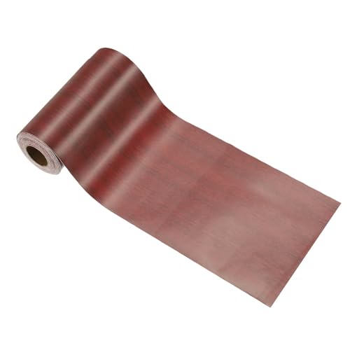 Image of PATIKIL Wood Grain Tape 4.7 inch x 32 ft, Self-Adhesive Wood Texture Repair Tape Realistic Wooden Effect Patch for Furniture Cabinets Floor Walls, Walnut