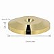 8 Stück 25 x 4 mm Universal Kupfer Lautsprecher Spikes Pads Lautsprecher Shock Base Pad Isolation Ständer Füße Kegel Basis Matten Bodenscheibe (Gold)