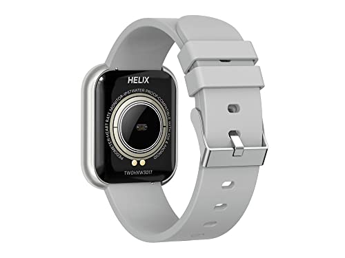 Image of Helix Metalfit SPO2 smartwatch with Full Metal Body and Touch to Wake Feature, HRM, Sleep & Activity Tracker