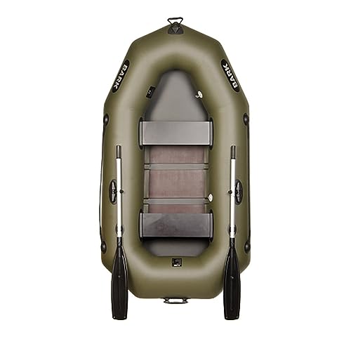 BARK Schlauchboot 230cm für 2 Personen | Lattenboden, Paddel, Pumpe, Tasche, Reparaturset | Paddelboot Ruderboot Angelboot BARK Schlauchboot 230cm für 2 Personen | Lattenboden, Paddel, Pumpe, Tasche, Reparaturset | Paddelboot Ruderboot Angelboot