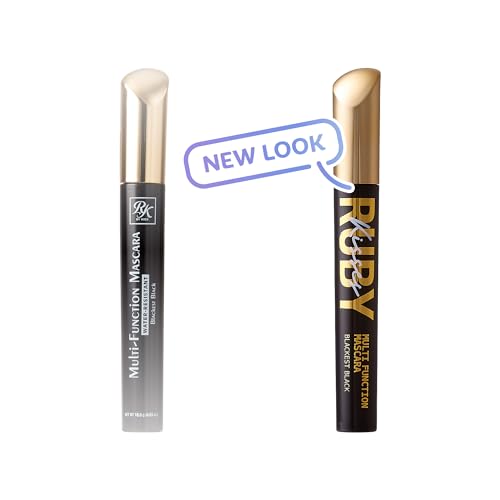 Ruby Kisses Multi-Function Mascara Water Resistant (Blackest Black)