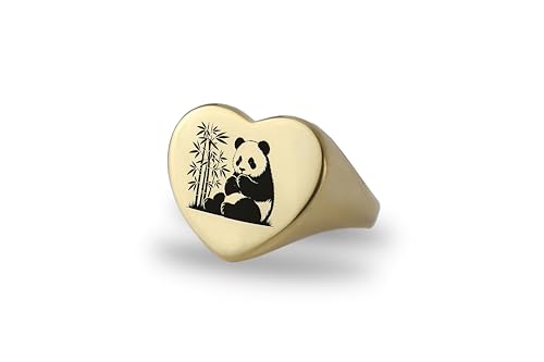 Bague panda personnalisée le cadeau d'anniversaire idéal