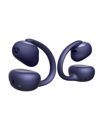 Image of Baseus Bowie MC2 Open Ear Clip On Earbuds, CloudComfort 2.0 Wrap-Around Design, LDAC Hi-Res Audio, Bluetooth 6.0, 55H Playtime, 4-Mic AI Clear Call, IP67 Waterproof for Running Gym Workouts