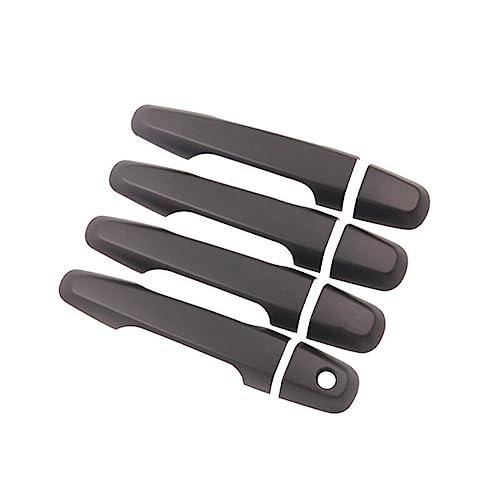 Poignée de porte de voiture Mitsubishi Triton L200 finition noire brossée durable