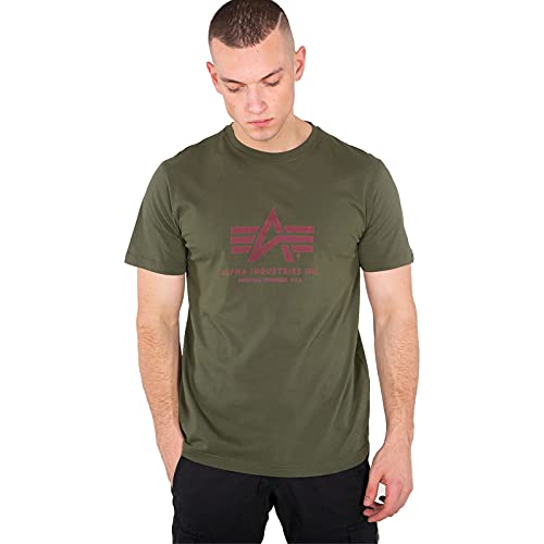 Basic T-Shirt Dark Green - S