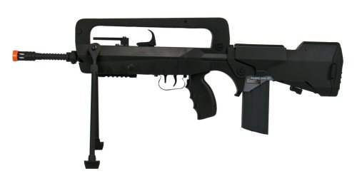 FAMAS Soft Air Foreign Legion Electric Powered Airsoft Rifle with Adjustable Hop-Up, 380-420 FPS, Multi-Color (40901) #1