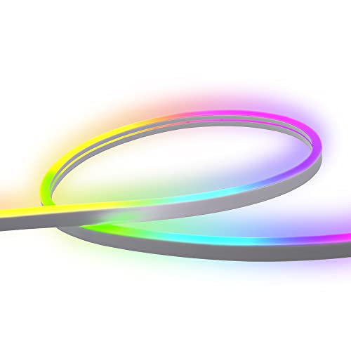 Tira de luces LED multicolor 16.4 pies impermeable con control por app miniatura 5