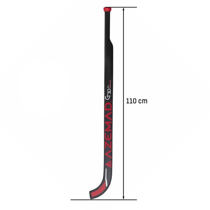 L'Estel Skates - Azemad - Stick Azemad Keeper GT 10 XL - Bastone in fibra per portiere Hockey Pattini - Hockey Pattini