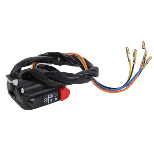 Bouton marche arrêt moto étanche et fiable pour guidon 22mm