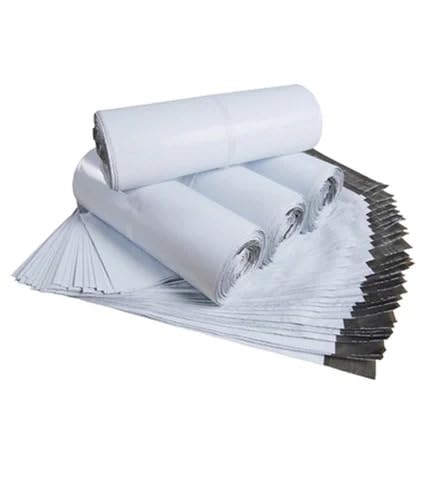 Courier Bag Envelopes Pouches Cover without POD (55 Microns) Tamper proof Packing bags - Pack of 100 (8 x 10 inch)