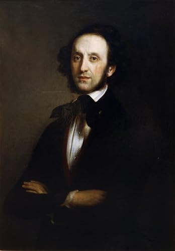Affiche Félix Mendelssohn Magnus grand tableau en toile pour grand salon